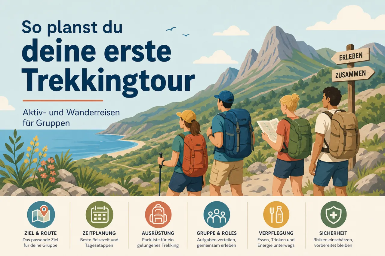So planst du deine erste Trekkingtour
