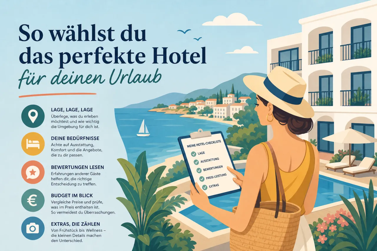 So wählst du das perfekte Hotel für deinen Urlaub
