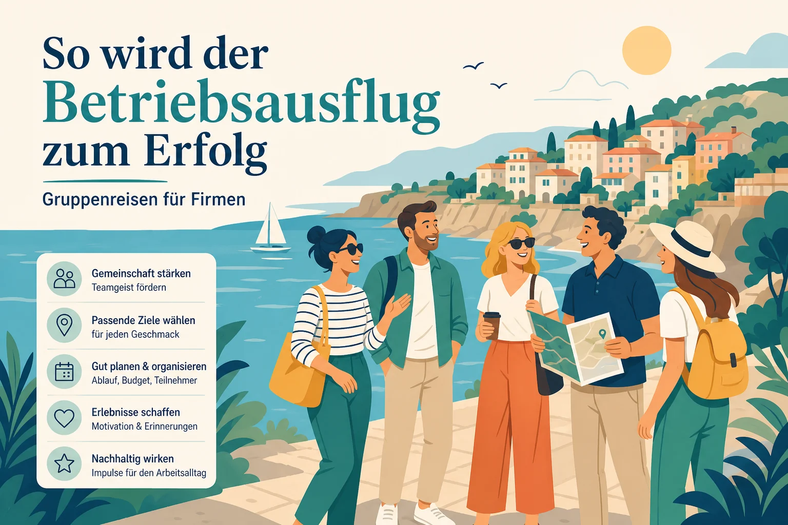 So wird der Betriebsausflug zum Erfolg