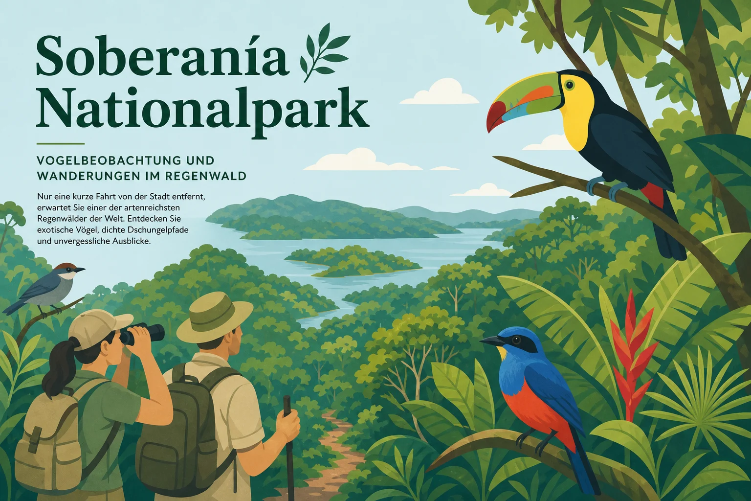 Soberanía Nationalpark: Vogelbeobachtung und Wanderungen im Regenwald