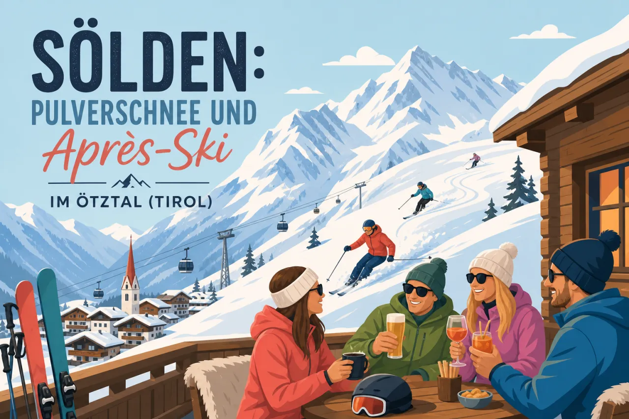 Sölden: Pulverschnee und Après-Ski im Ötztal