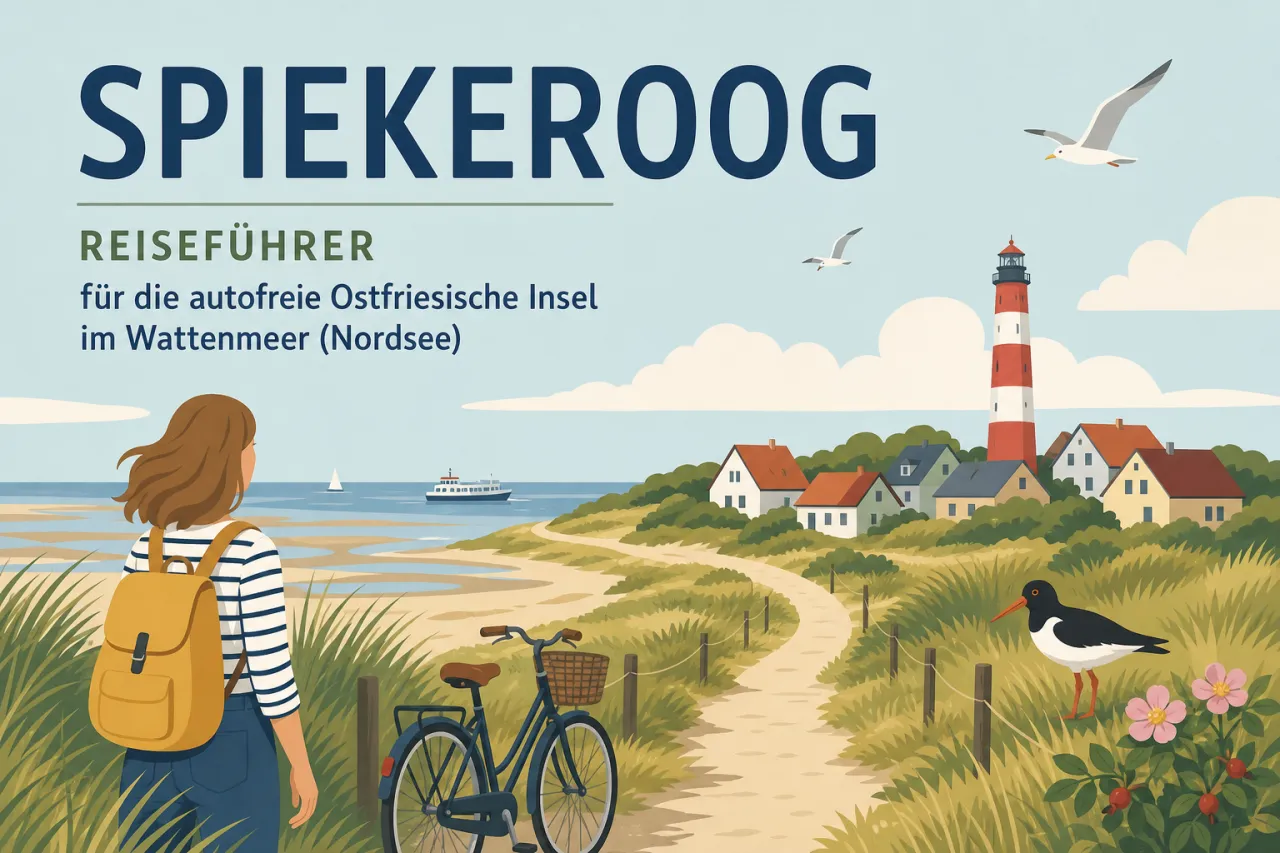 Spiekeroog: Reiseführer für die autofreie Ostfriesische Insel im Wattenmeer