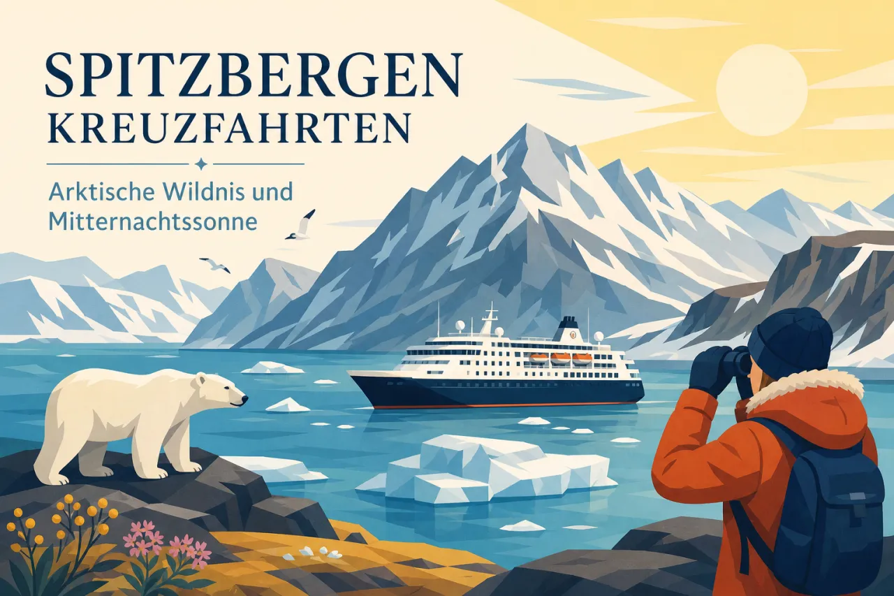 Spitzbergen Kreuzfahrten: Arktische Wildnis und Mitternachtssonne