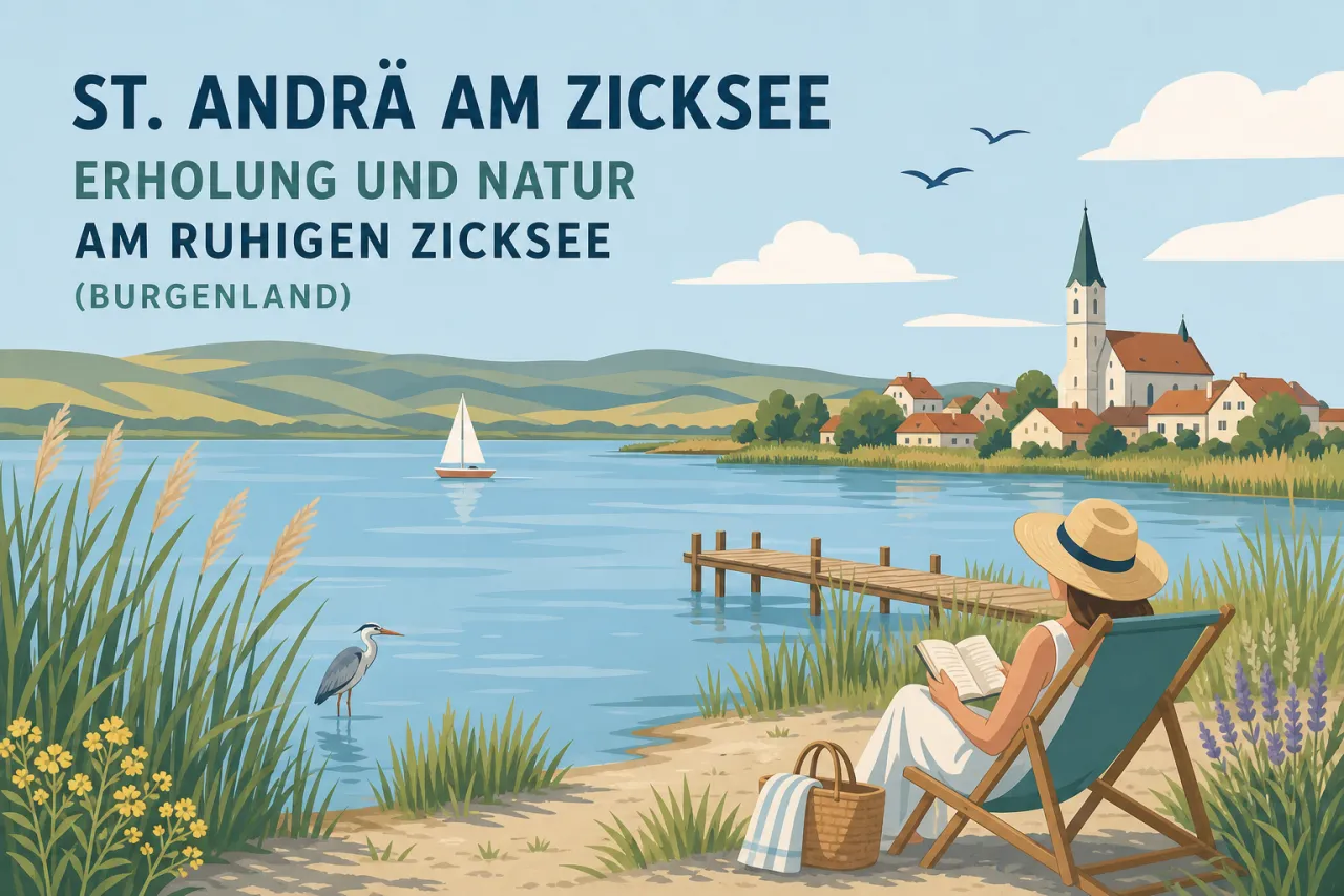 St. Andrä am Zicksee: Erholung und Natur am ruhigen Zicksee