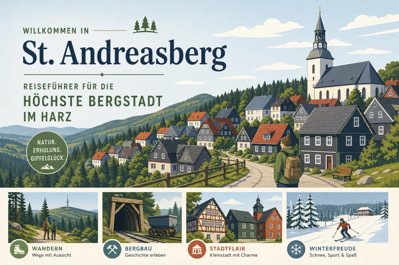 St. Andreasberg: Reiseführer für die höchste Bergstadt im Harz