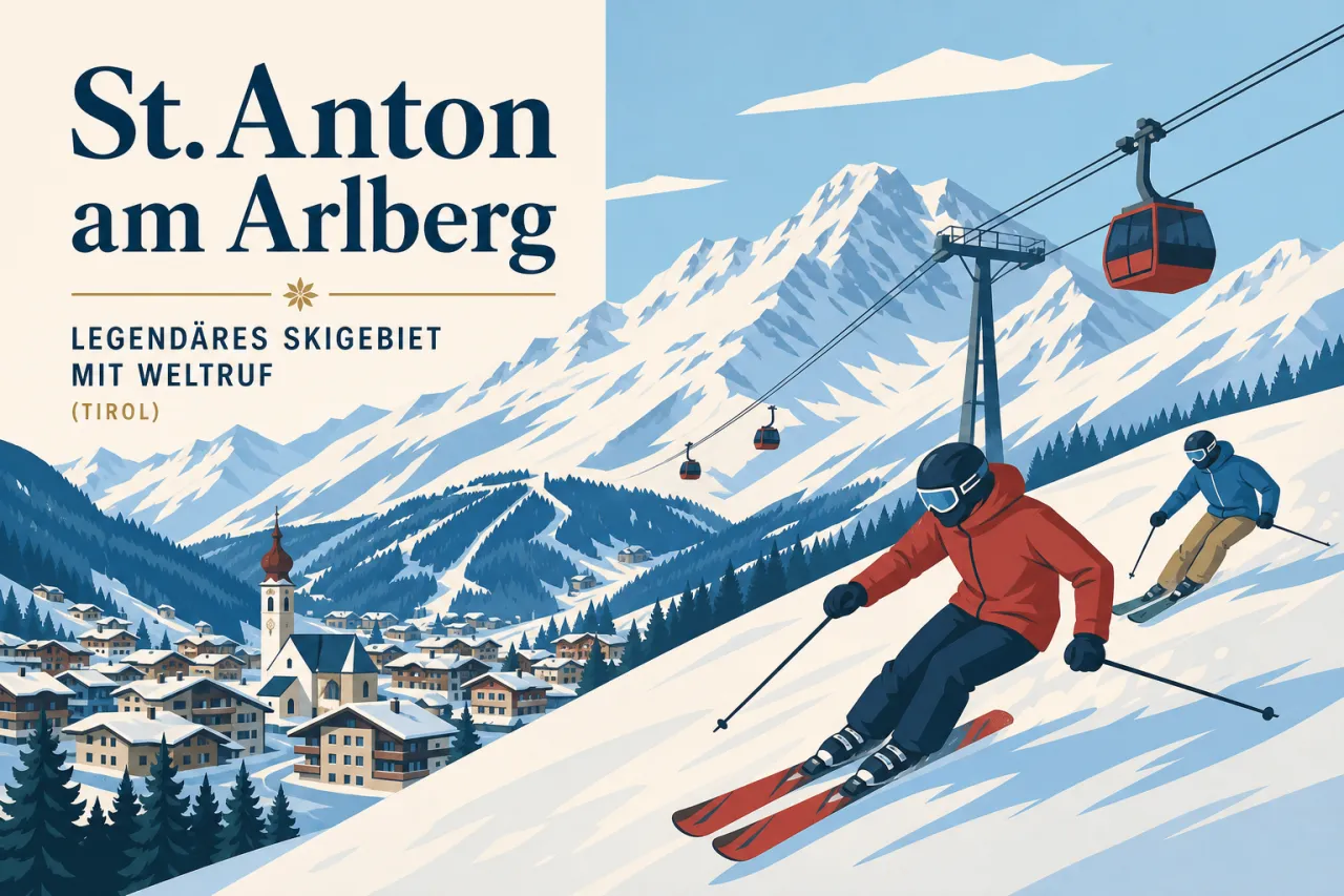 St. Anton am Arlberg: Legendäres Skigebiet mit Weltruf