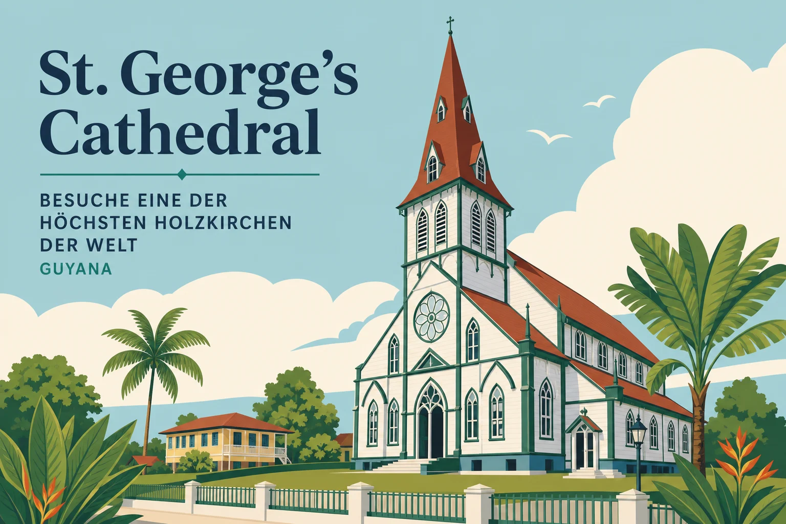 St. George''s Cathedral: Besuche eine der höchsten Holzkirchen der Welt
