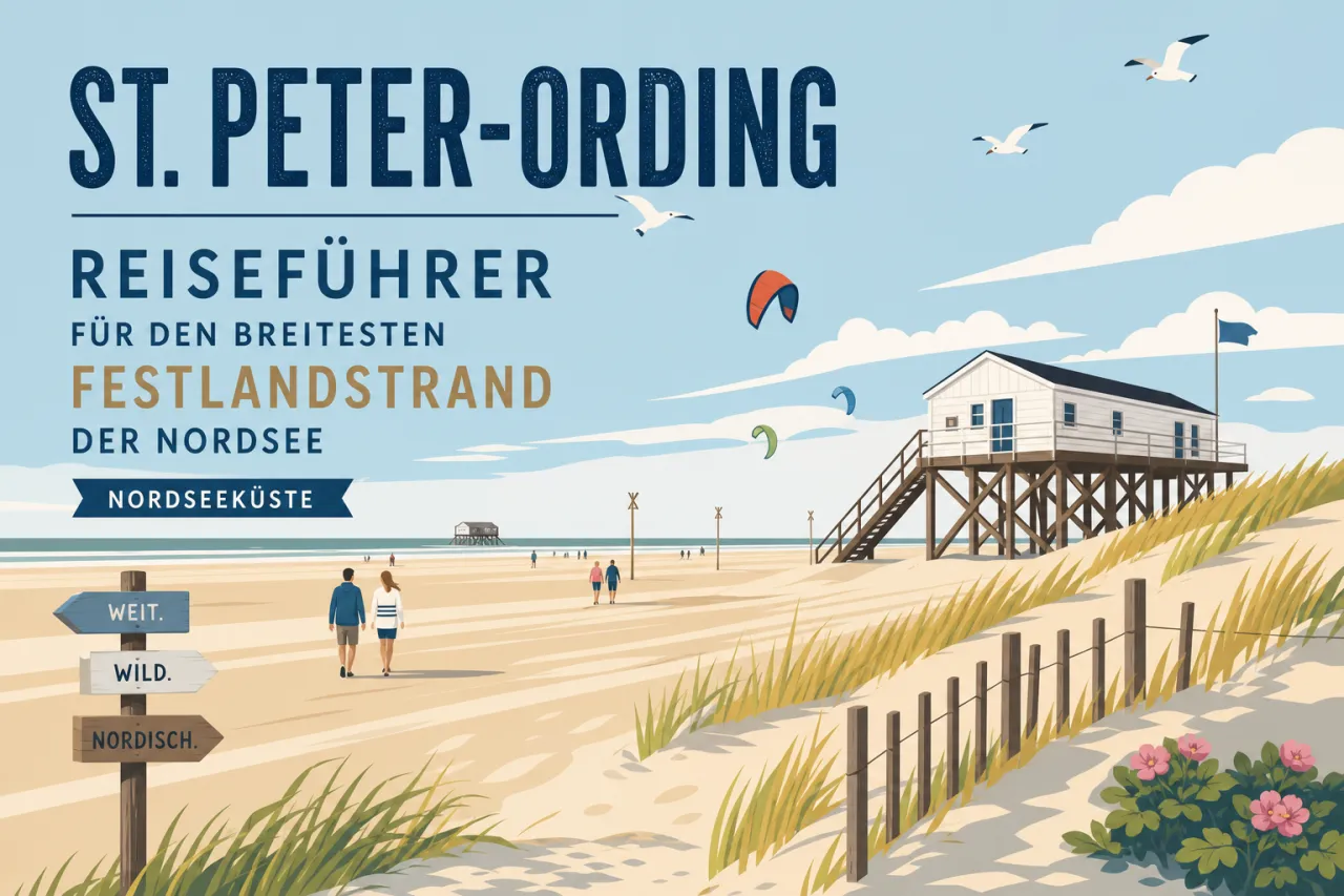 St. Peter-Ording: Reiseführer für den breitesten Festlandstrand der Nordsee