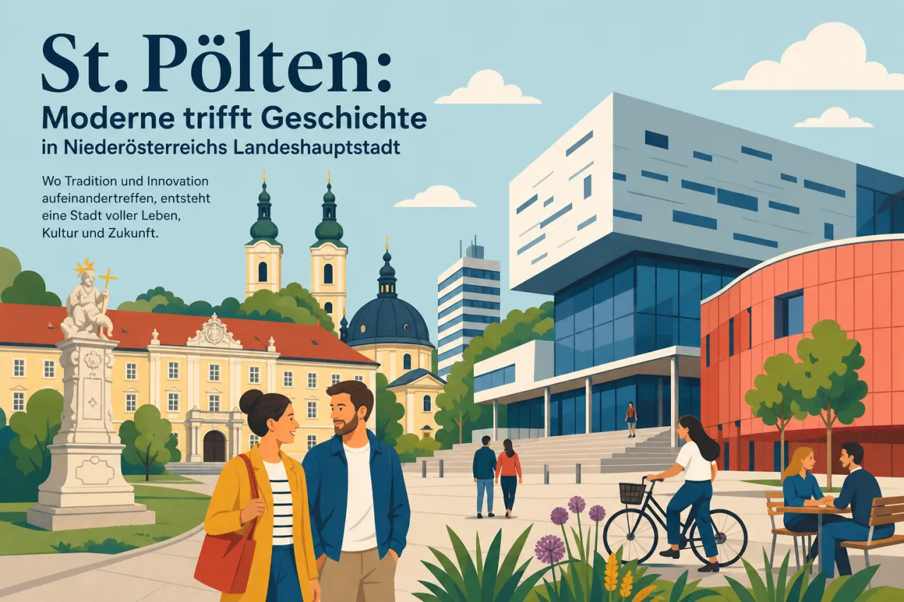 St. Pölten: Moderne trifft Geschichte in Niederösterreichs Landeshauptstadt