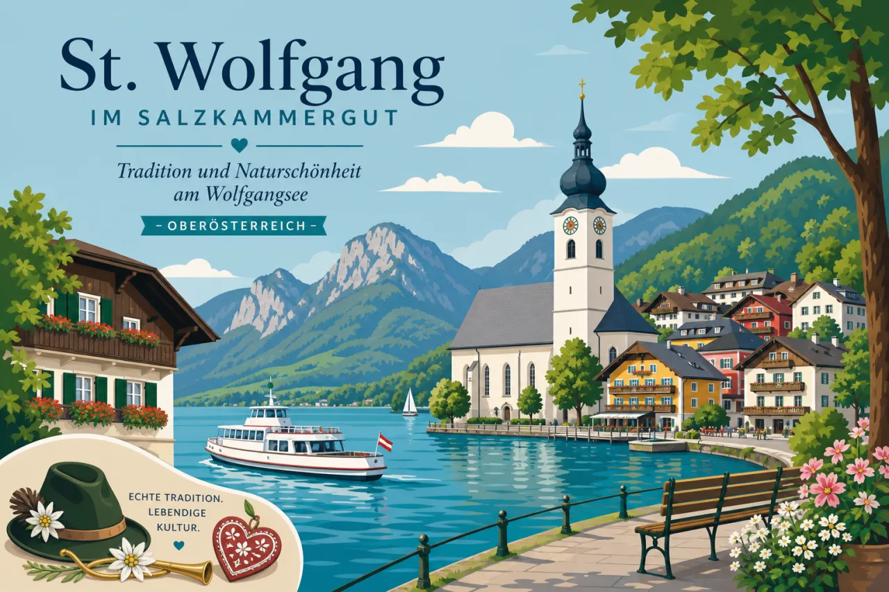 St. Wolfgang im Salzkammergut: Tradition und Naturschönheit am Wolfgangsee