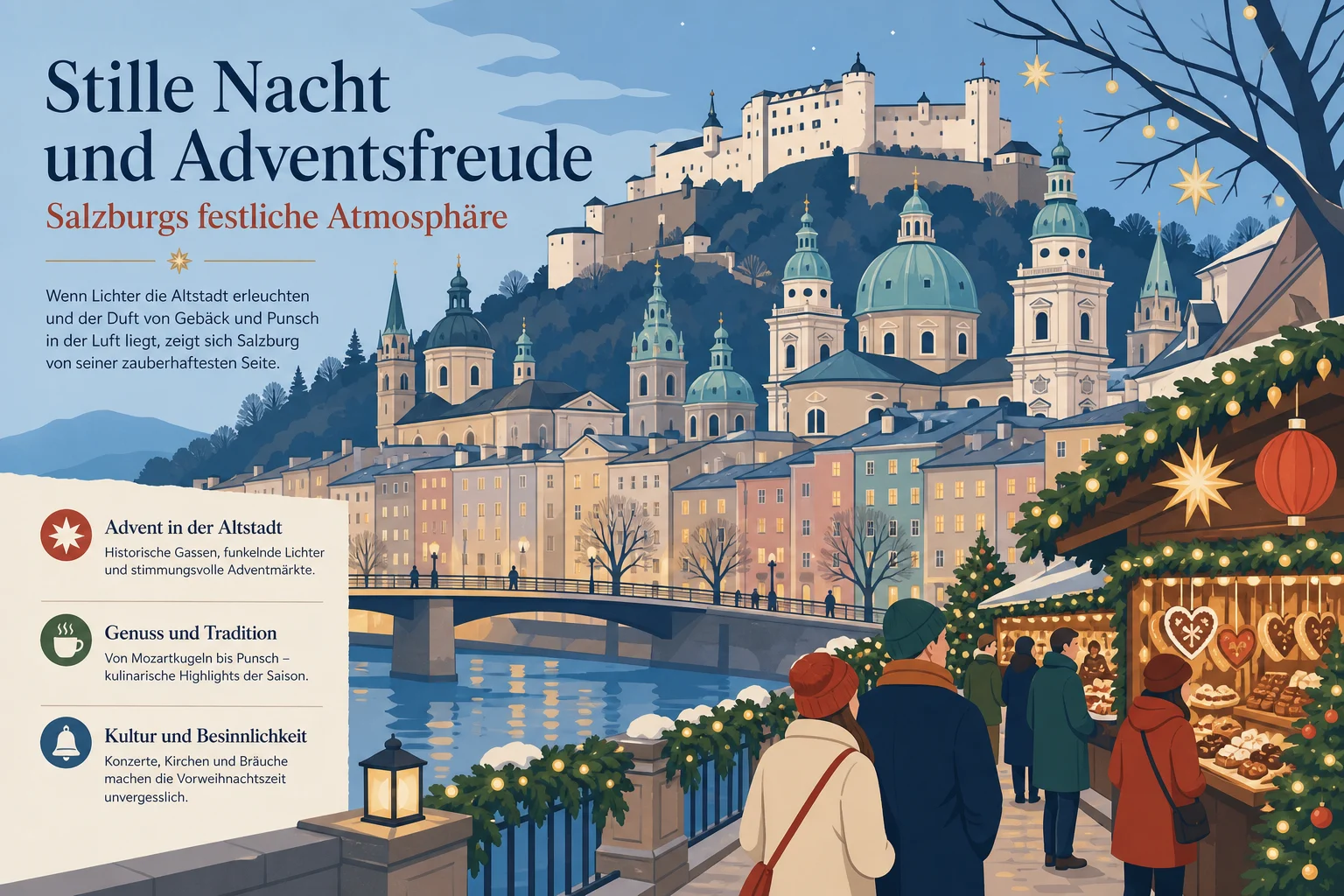Stille Nacht und Adventsfreude in Salzburg