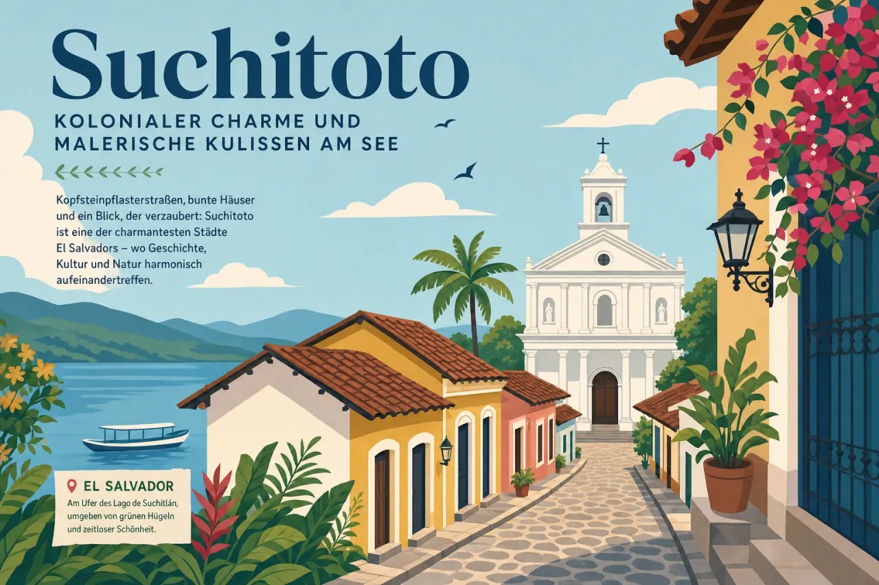 Suchitoto: Kolonialer Charme und See-Blicke in El Salvador