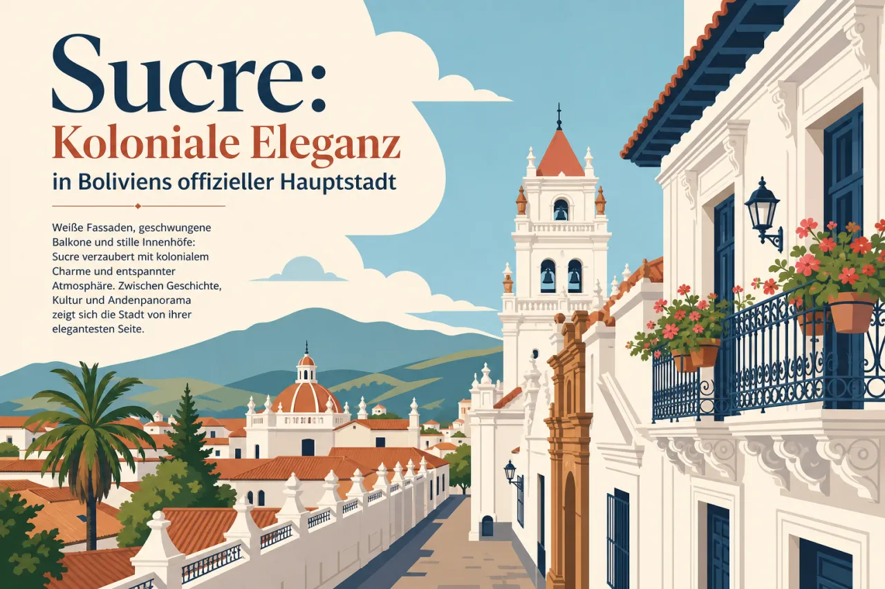 Sucre: Koloniale Eleganz in Boliviens offizieller Hauptstadt