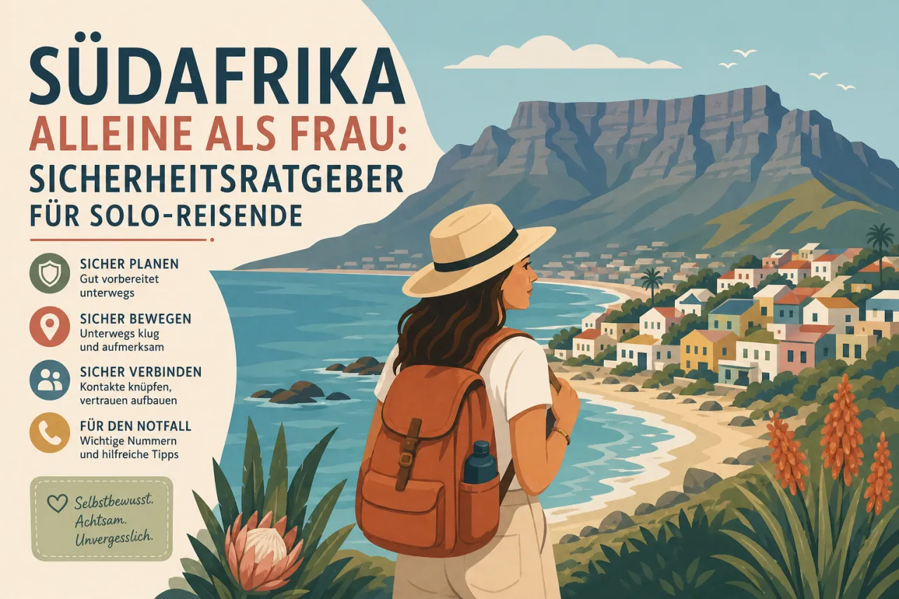 Südafrika alleine als Frau: Sicherheitsratgeber für Solo-Reisende