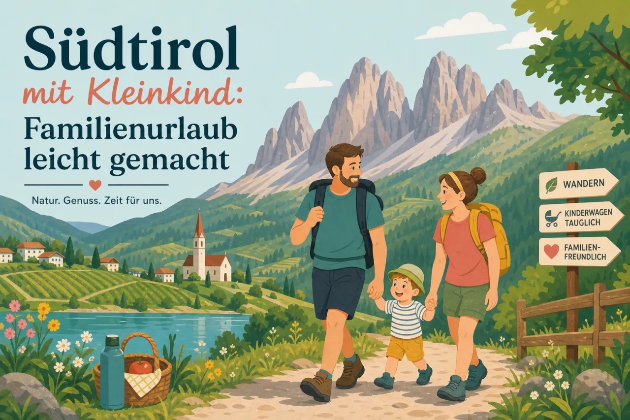 Südtirol mit Kleinkind: Familienurlaub leicht gemacht