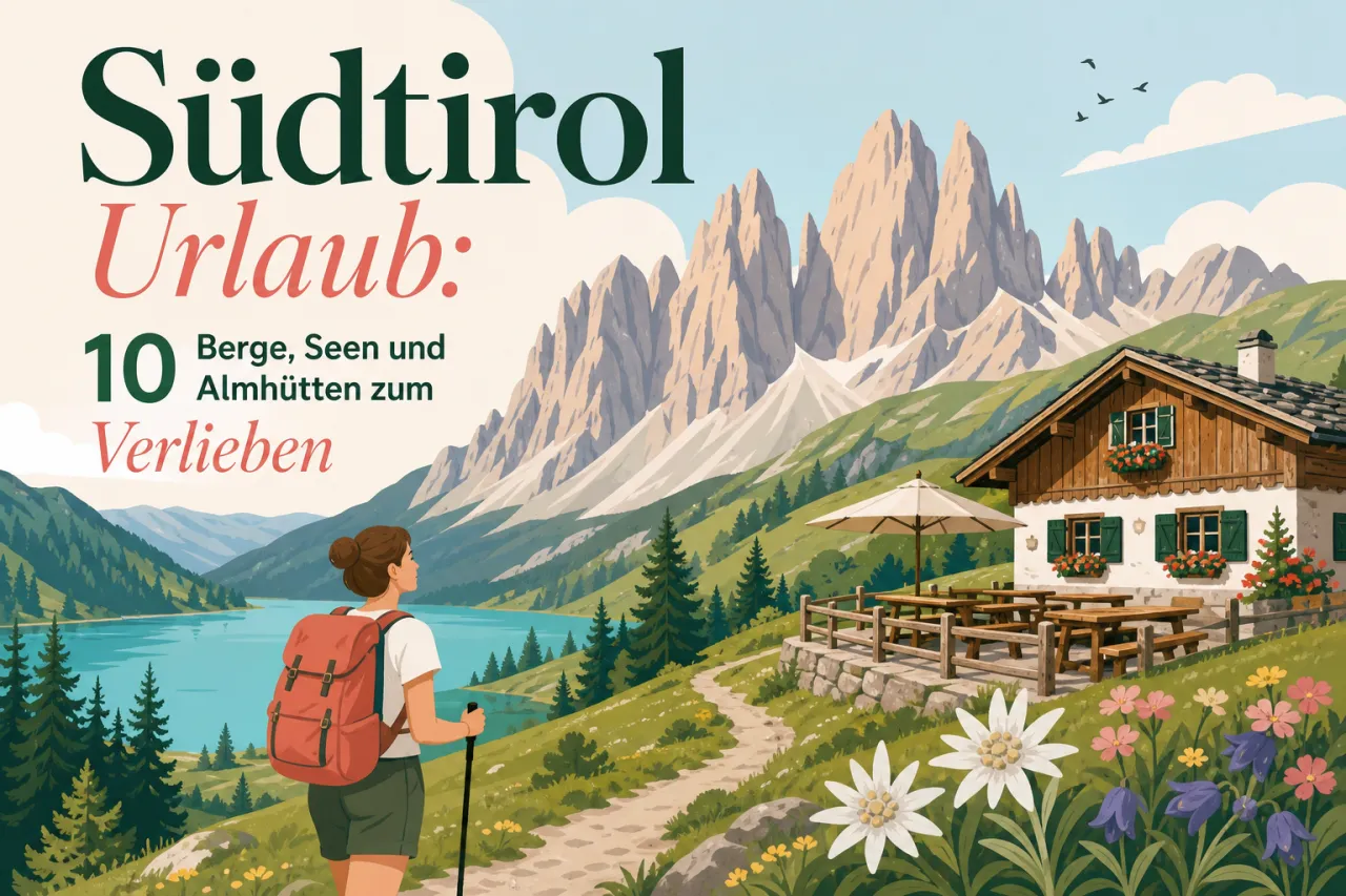 Südtirol Urlaub: 10 Berge, Seen und Almhütten zum Verlieben