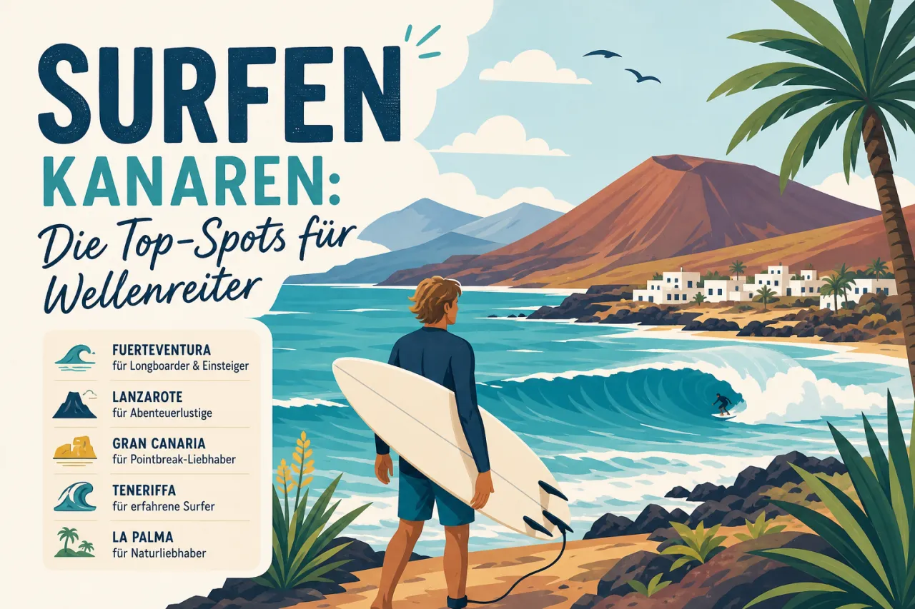 Surfen Kanaren: Die Top-Spots für Wellenreiter