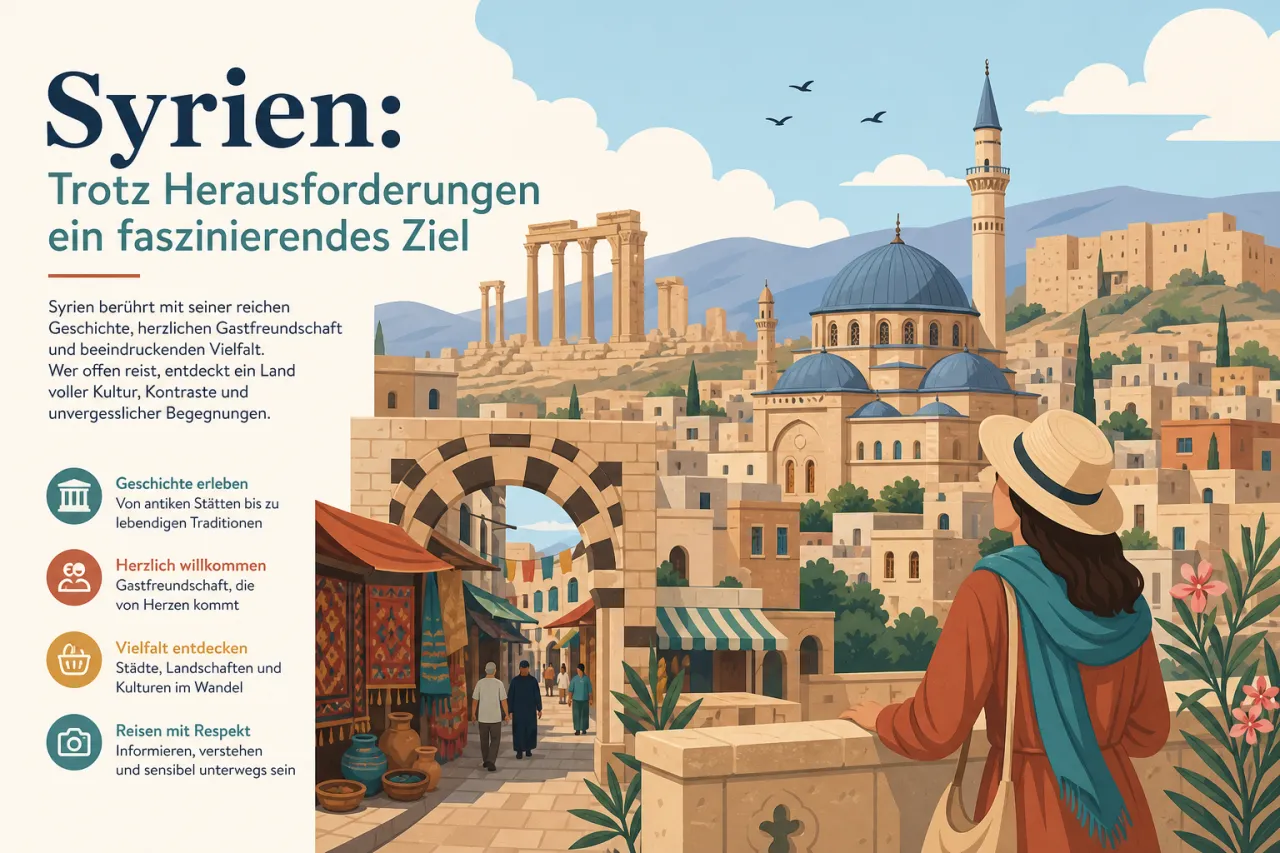 Syrien: Trotz Herausforderungen ein faszinierendes Ziel
