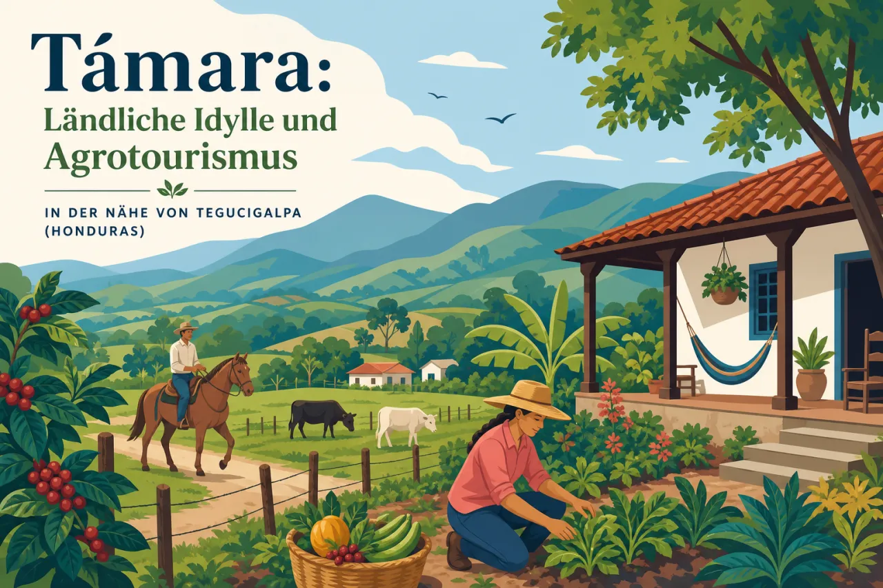 Támara: Ländliche Idylle und Agrotourismus in der Nähe von Tegucigalpa