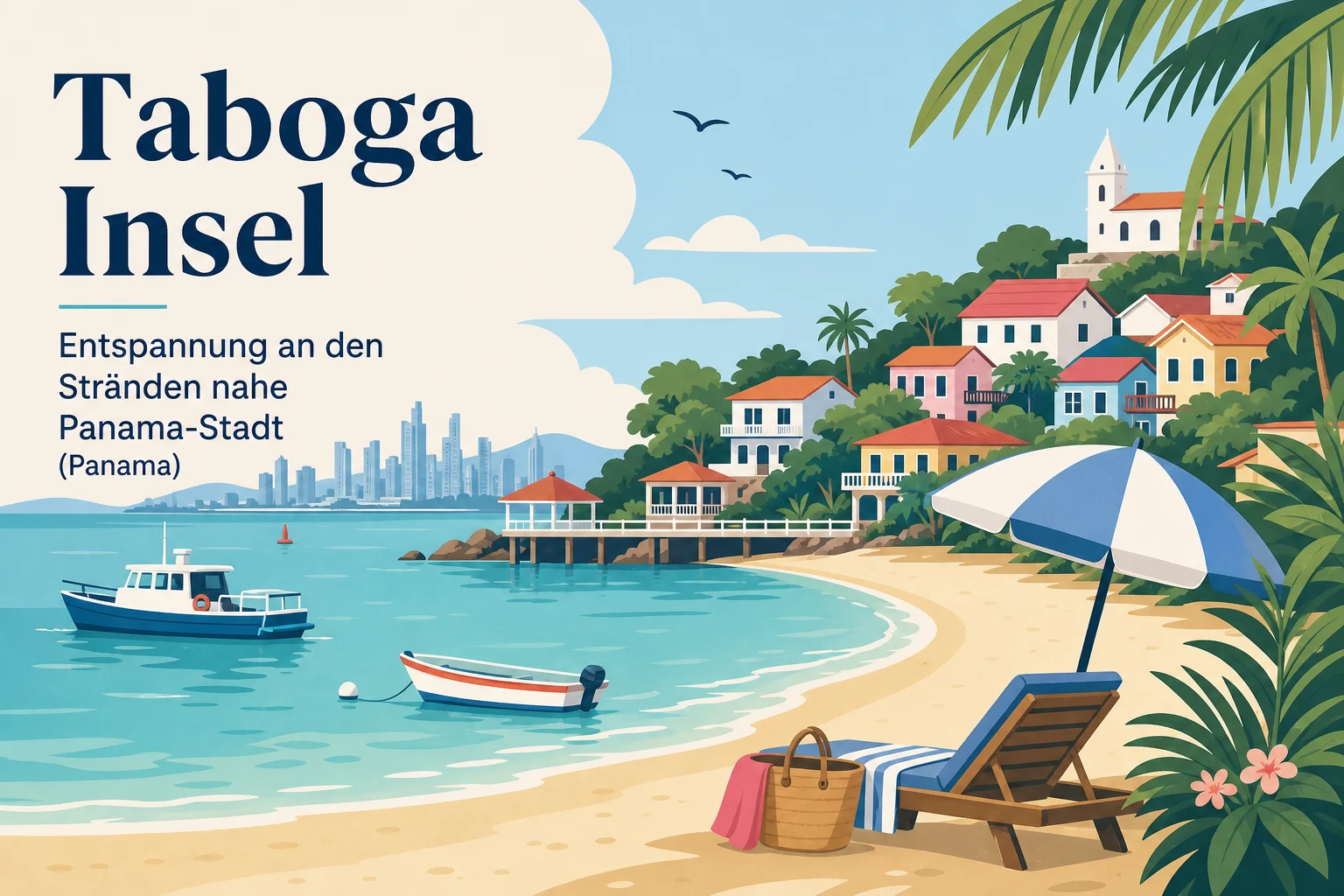 Taboga Insel: Strände nahe Panama-Stadt