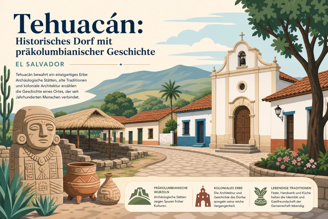 Tehuacán: Historisches Dorf mit präkolumbianischer Geschichte