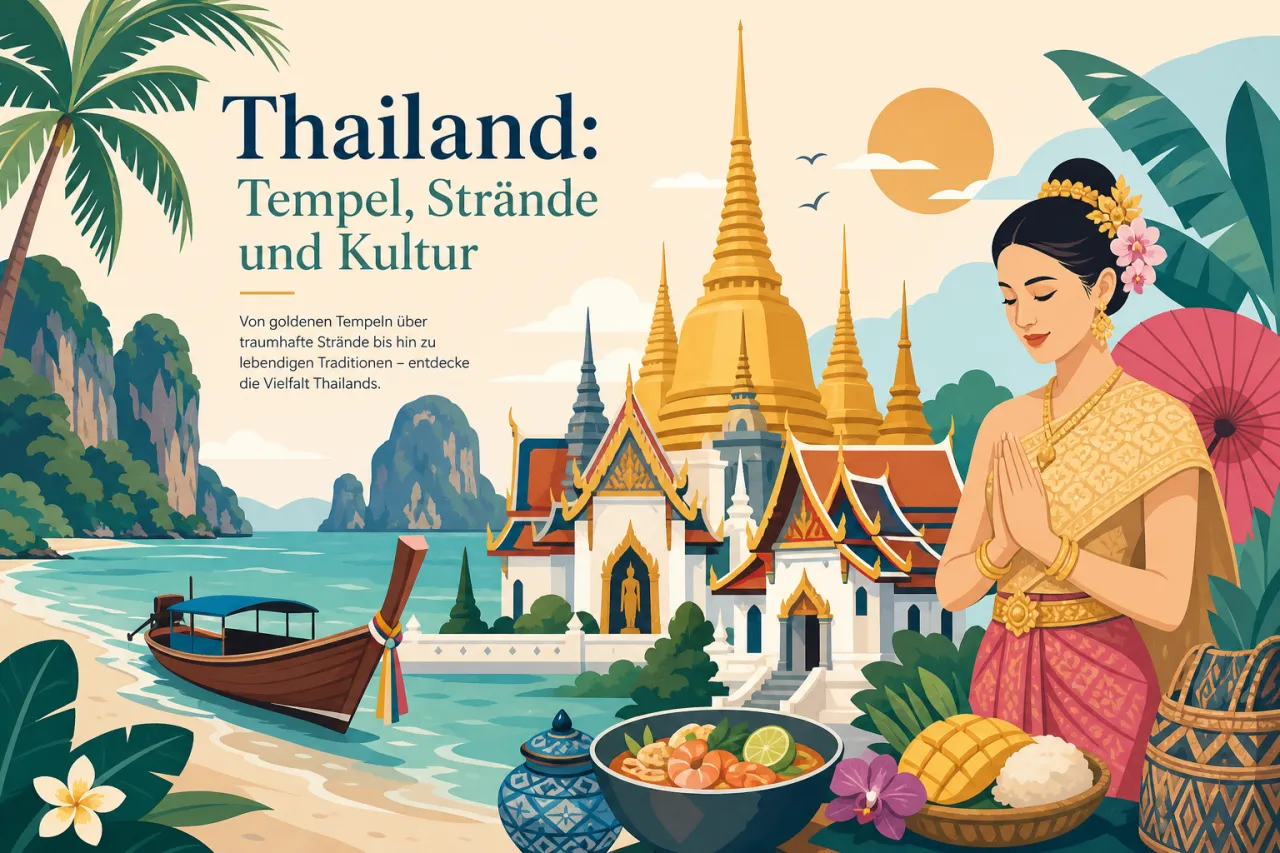 Thailand: Tempel, Strände und Kultur