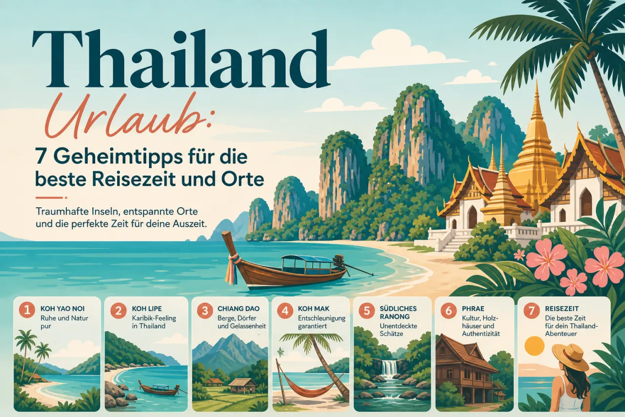 Thailand Urlaub: 7 Geheimtipps für die beste Reisezeit und Orte