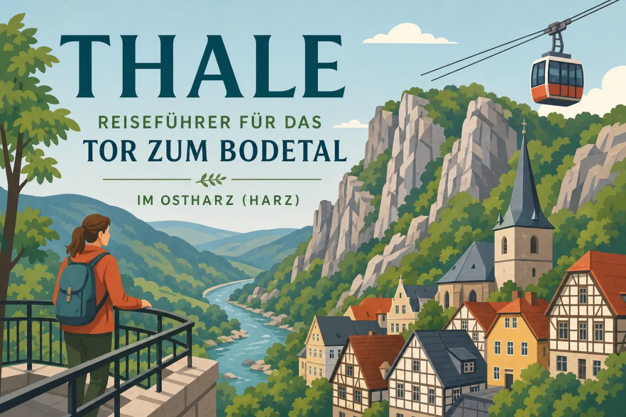 Thale: Reiseführer für das Tor zum Bodetal im Ostharz