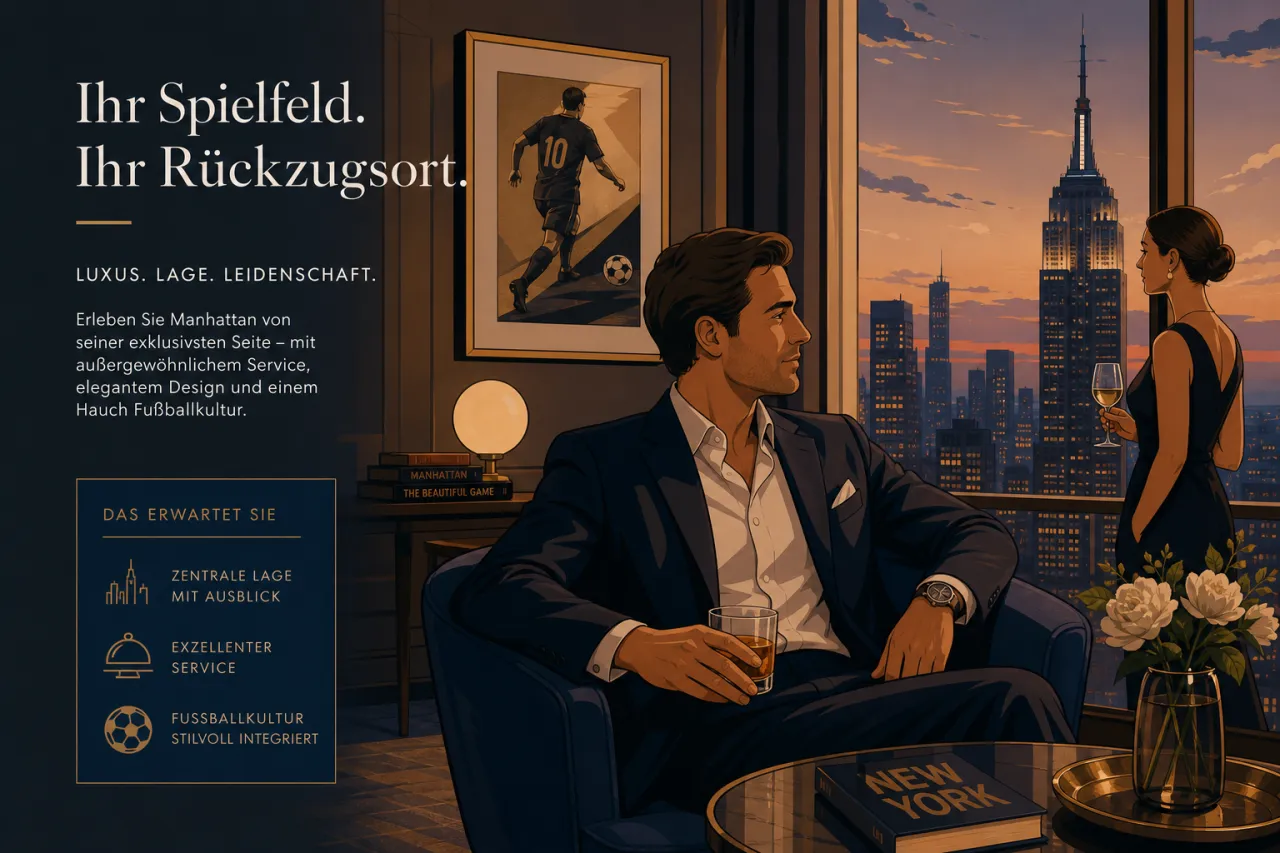 The Mark Hotel in New York als Luxusadresse für ein WM-2026-Paket