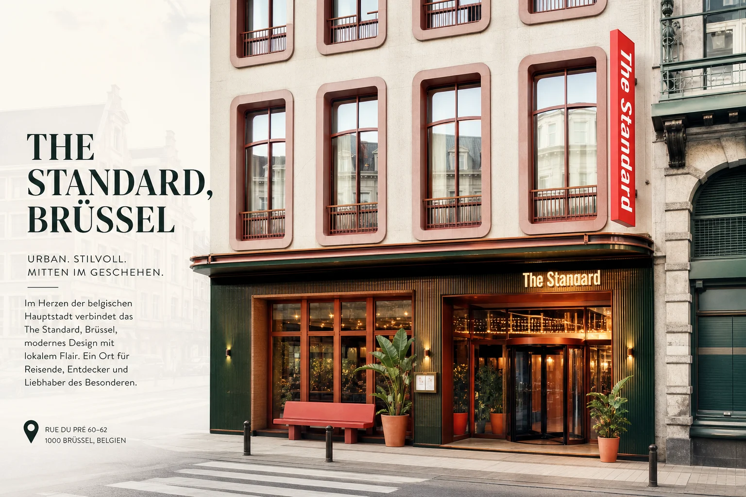 The Standard Brussels tritt World of Hyatt bei