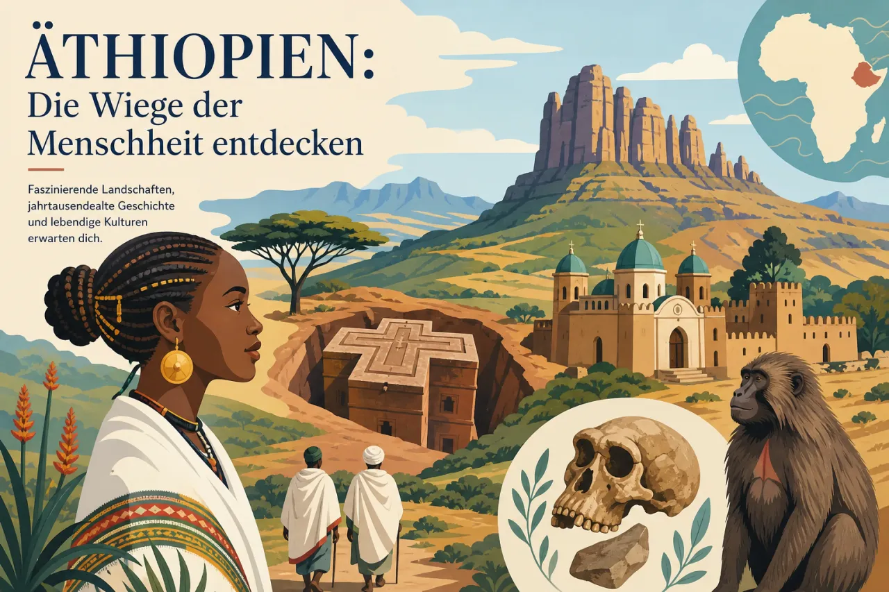 Äthiopien: Die Wiege der Menschheit entdecken