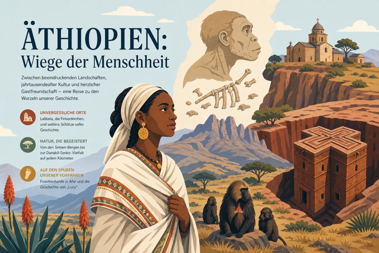 Äthiopien: Wiege der Menschheit