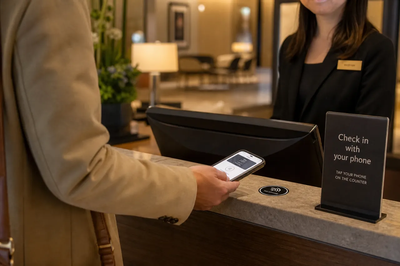TIPMO: Digitales Trinkgeld per NFC-Tap für Hotelmitarbeiter