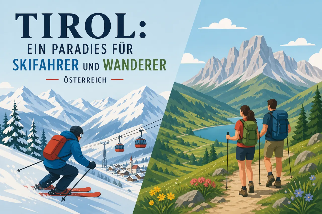 Tirol: Ein Paradies für Skifahrer und Wanderer