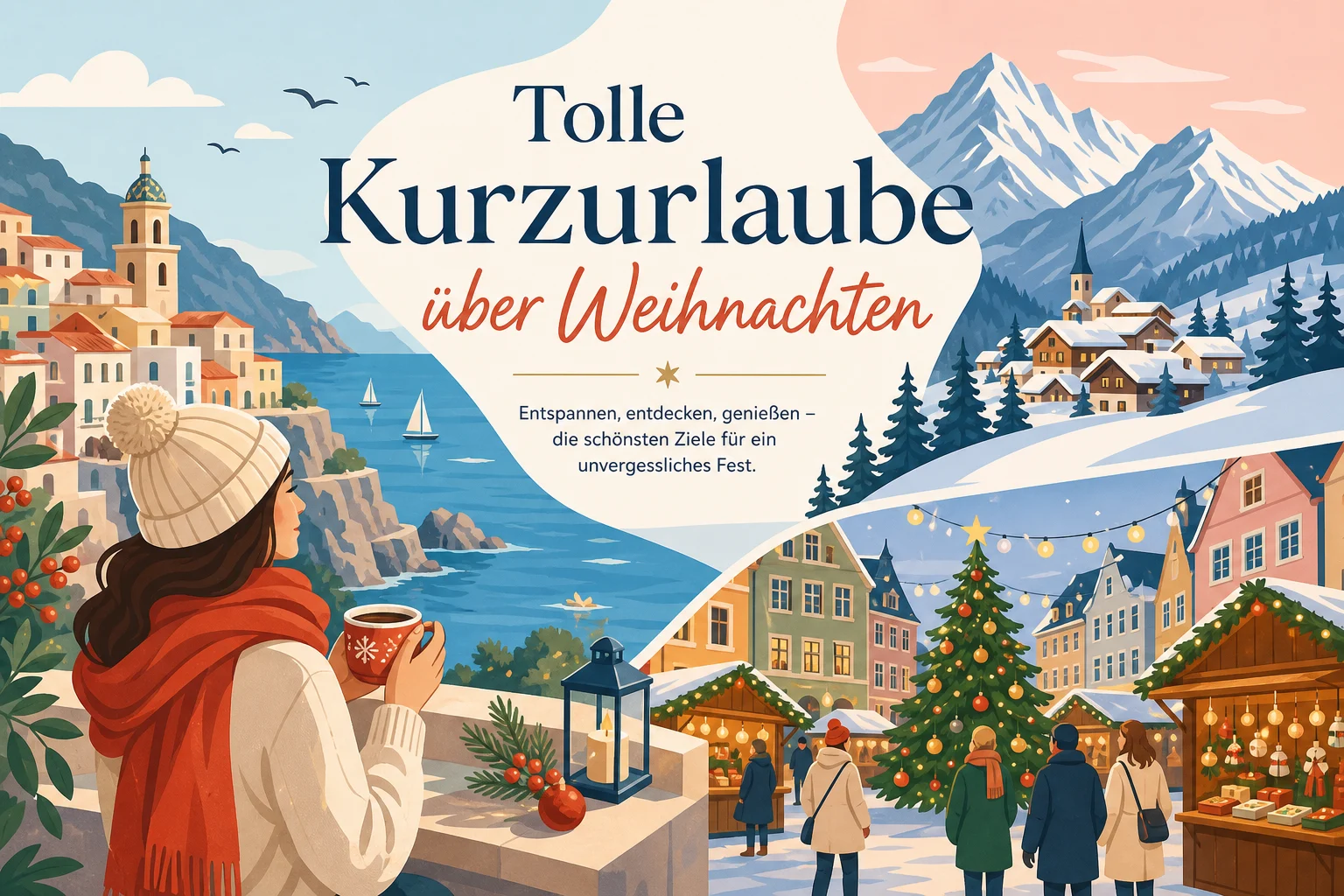 Tolle Kurzurlaube über Weihnachten