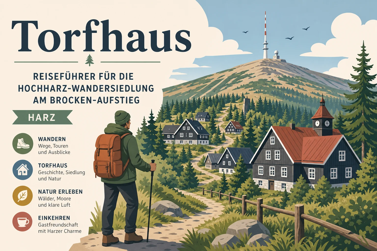 Torfhaus: Reiseführer für die Hochharz-Wandersiedlung am Brocken-Aufstieg