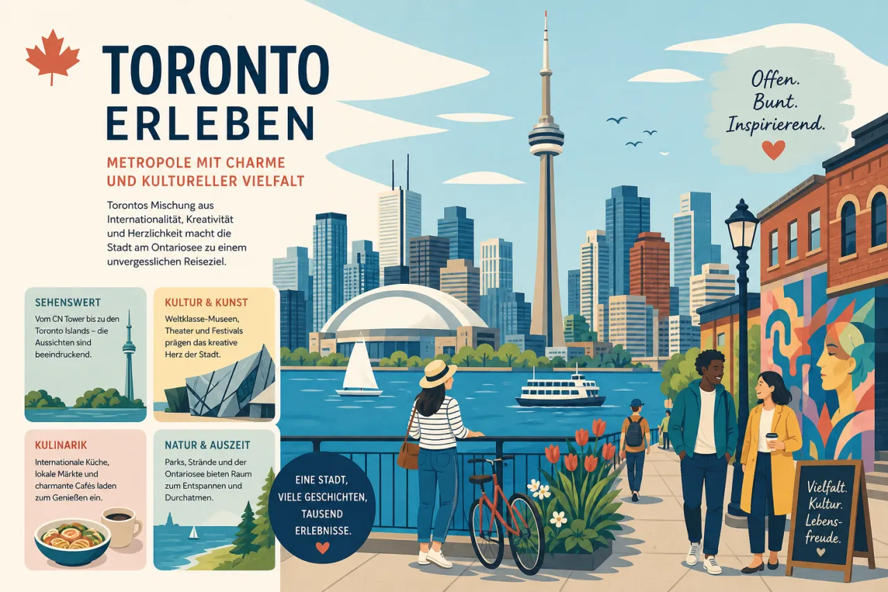 Toronto erleben: Metropole mit Charme und kultureller Vielfalt