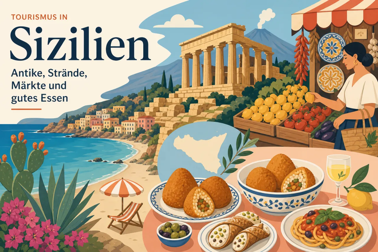 Tourismus in Sizilien: Antike, Strände, Märkte und gutes Essen