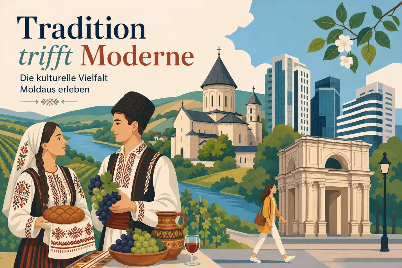 Tradition trifft Moderne — Die kulturelle Vielfalt Moldaus erleben