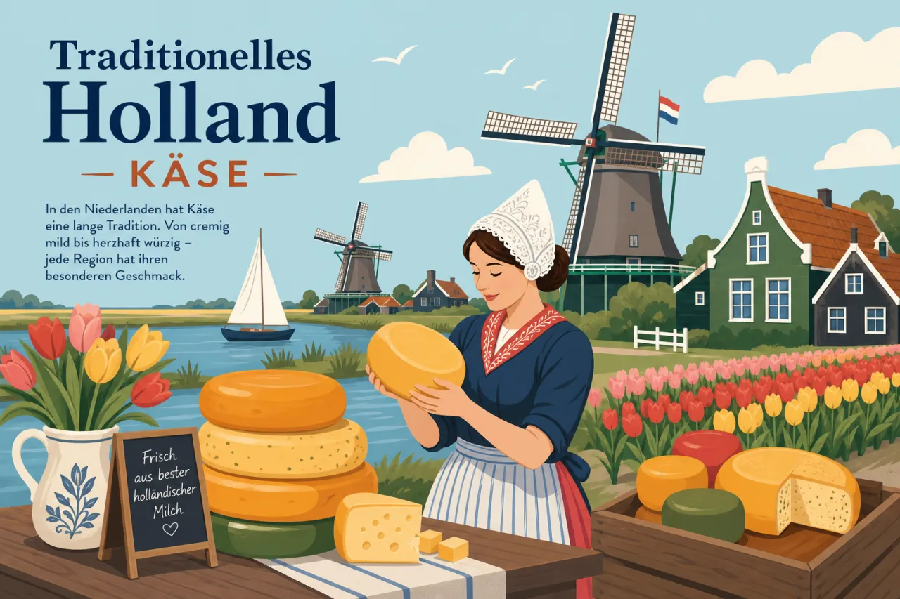 Traditionelles Holland - Käse