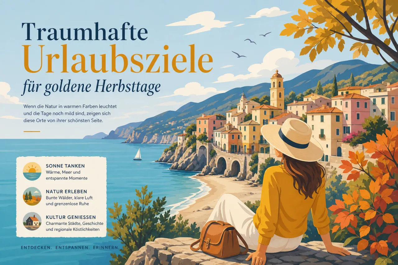 Traumhafte Urlaubsziele für goldene Herbsttage