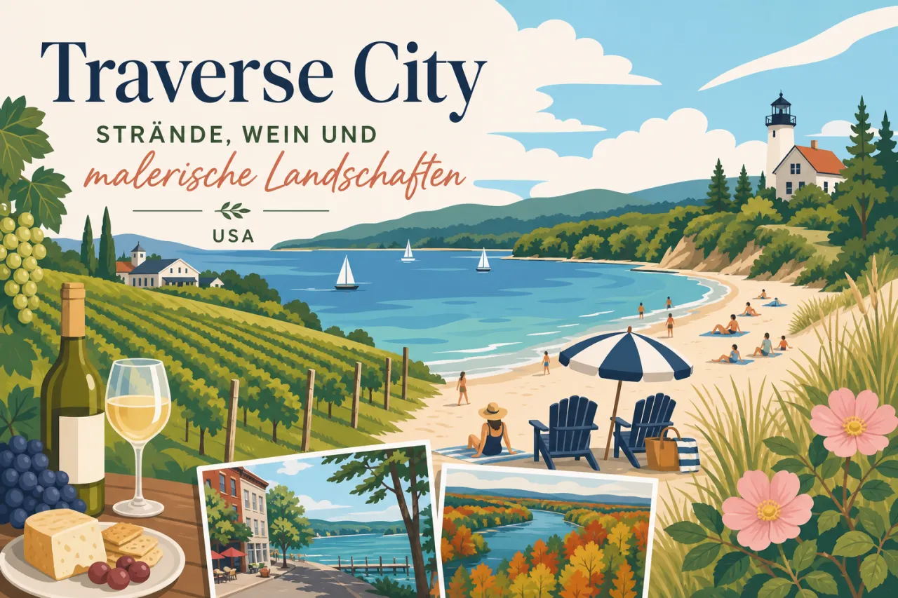 Traverse City: Strände, Wein und malerische Landschaften