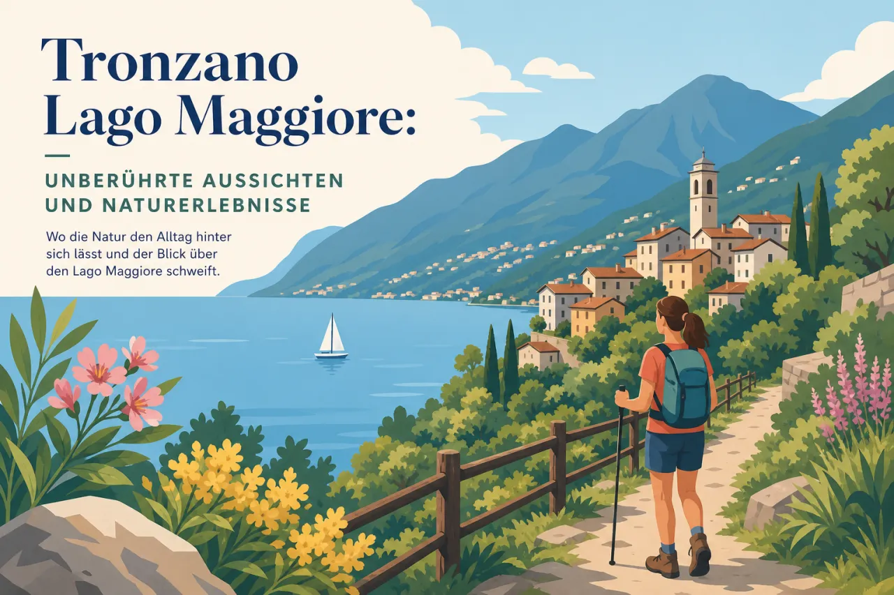 Tronzano Lago Maggiore: Natur, Seewege und ruhige Aussichtspunkte