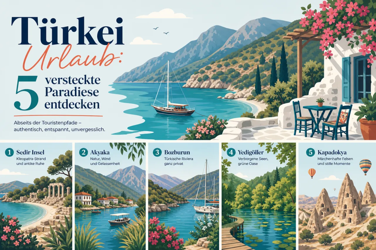Türkei Urlaub: 5 versteckte Paradiese entdecken