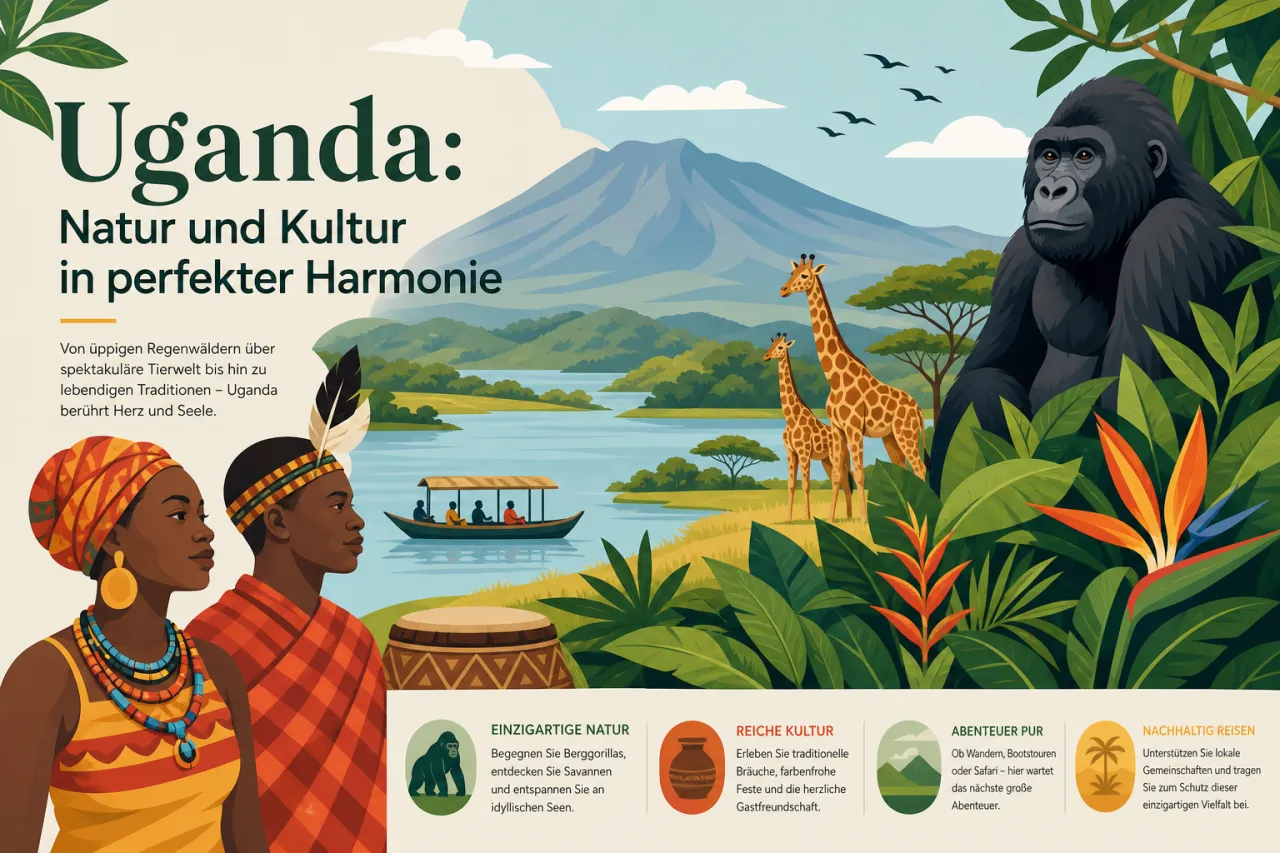 Uganda: Natur und Kultur in perfekter Harmonie