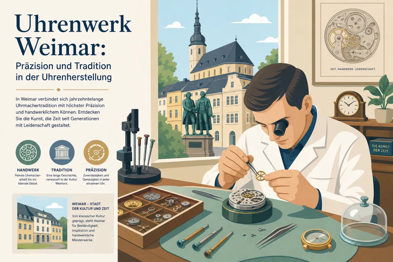 Uhrenwerk Weimar: Präzision und Tradition in der Uhrenherstellung