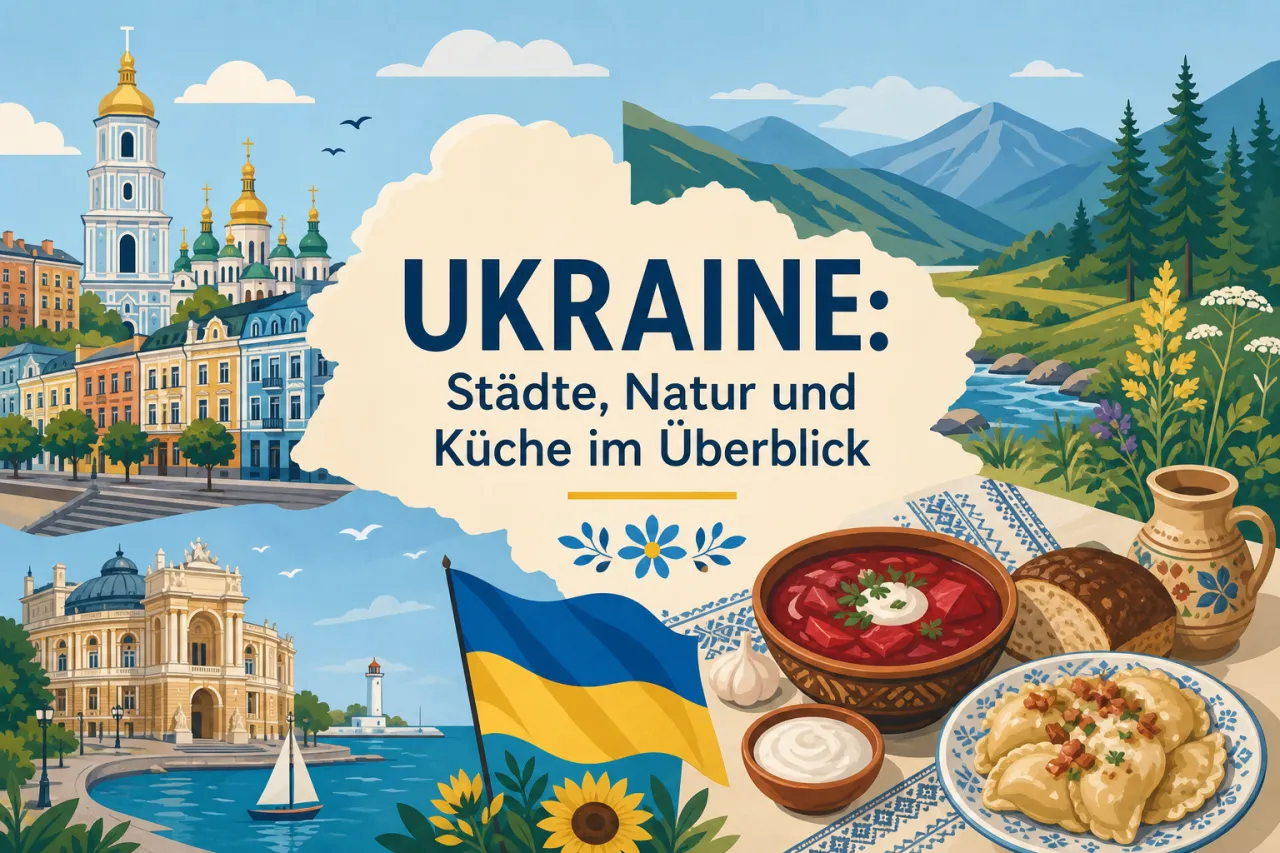Ukraine: Städte, Natur und Küche im Überblick
