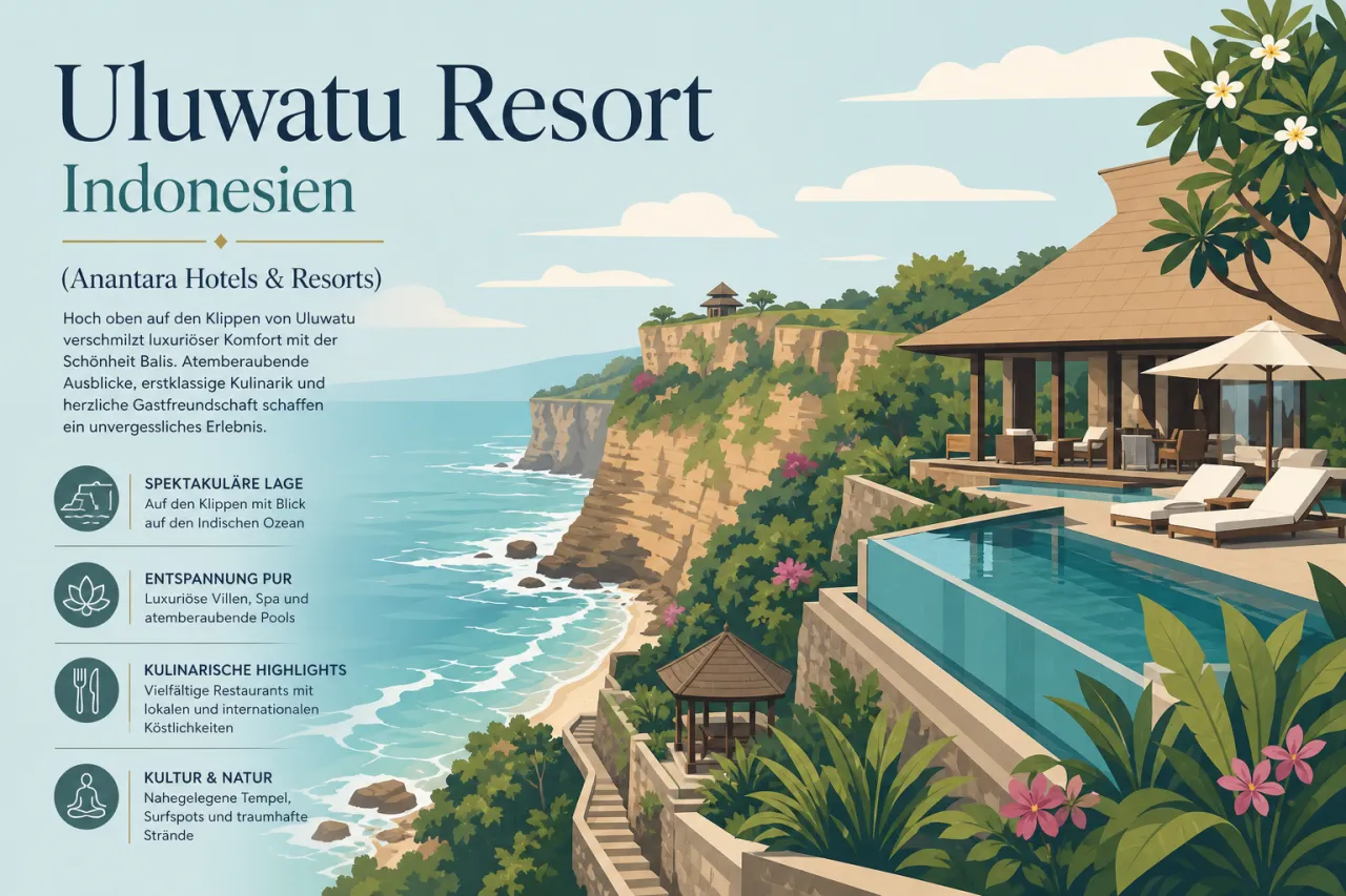 Uluwatu Resort in Indonesien: Anantara Hotels & Resorts