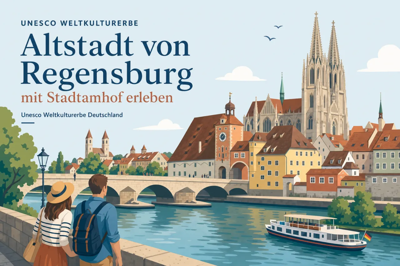 UNESCO-Weltkulturerbe Altstadt von Regensburg mit Stadtamhof erleben