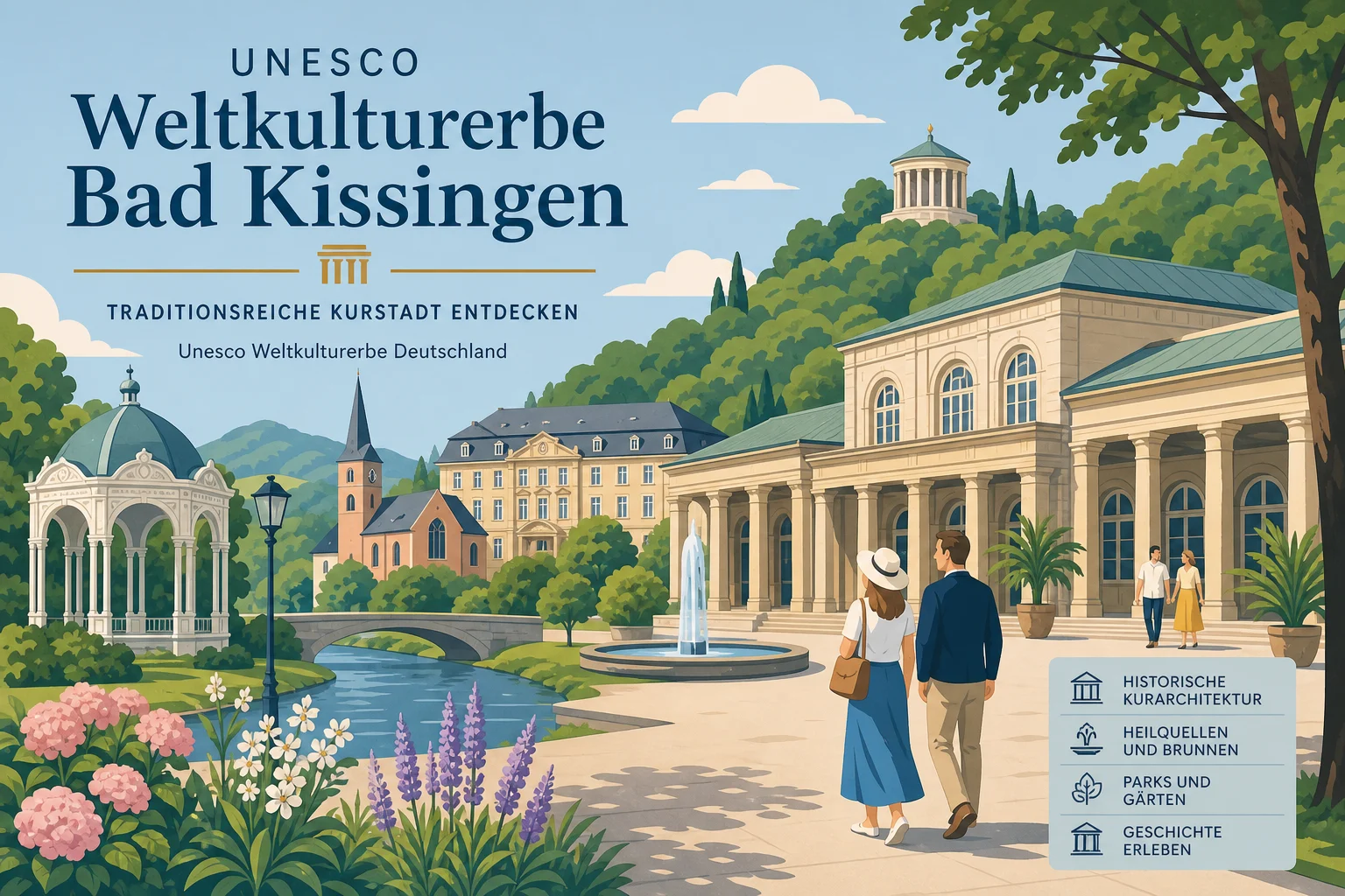 UNESCO Weltkulturerbe Bad Kissingen – traditionsreiche Kurstadt entdecken